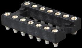 IC socket, 14-pin, SMD