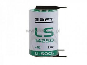 Bateria ( litowa ) 3,6V; LS14250, 1/2AA; 3P-2P bla