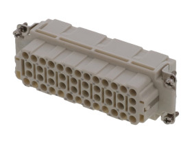 Moduł złączy dużej mocy 46-pinowe Molex 16A 46P Żeński Połączenie zagniatane