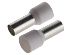 Końcówka tulejkowa izolowana 16mm² długość 12mm Biały średnica 5.8mm Izolowane JST