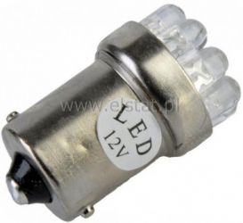 Żarówka samochodowa 9x LED ( kierunku ) 1-włókno