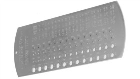 Wskaźnik Wiercenia, Przymiar Wierconego Otworu, Stal