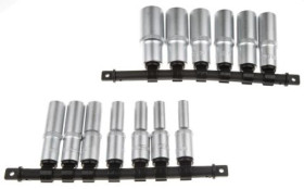 Zestaw nasadek 13 Piece 1/2 cala Kwadratowy Drive RS PRO