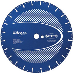 MEXCO MEXCEL35025 XCEL Grade Metal Cut Diamond Blade 350 x 25.4mm