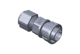 Przemysłowe złącza okrągłe 8-pinowe Montaż gwintowany Wtyczka Amphenol Industrial