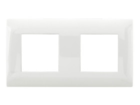 DANTE Ramka 2 podwójna biały 450482 KOS