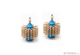 Niebieskie szczoteczki do czyścika CLB, niemetalowe