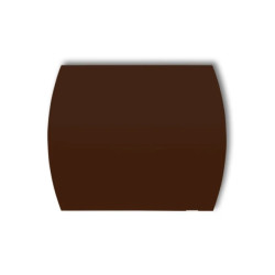 Zaślepka do ramki serii TREND i LOGO brązowy 4ZA