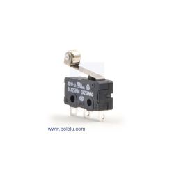 Przełącznik krańcowy z rolką 16,3 mm SPDT 3-pin 5 A