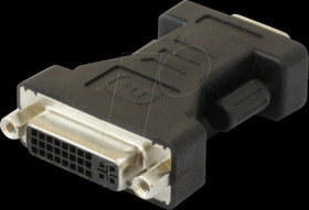 IADAP-DVI-9100 DVI Adapter, VGA male to DVI female