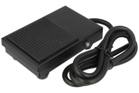 Przełącznik; nożny pedał; FS-1; ON-(ON); monostabilny; z przewodem; 1 tor; 2 pozycje; bez osłony; 10A; 250V AC; IP54; YUMO; RoHS