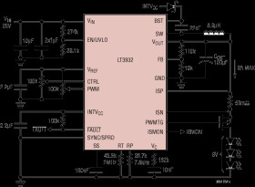 36V, 2A Synchronous Step-Down LED Driver