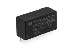 Przetwornica DC-DC, 2W, Uwe 21,6→ 26,4 V DC, Uwy ±12V dc, Iwy ±80mA Nie, TRACOPOWER Nie