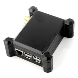 Obudowa Raspberry Pi 3B+/3B/2B i do Allo DigiOne - aluminiowa czarna