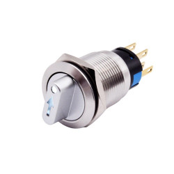 Przełącznik podświetlany LED 9-24V (biały) 22mm