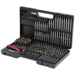 KS Tools 911.2008 1/4" Bit Set, 208 Pcs
