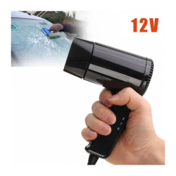 Suszarka do włosów 12V 180W Cz (*) czarna samochodowa do zapalniczki LAMPA