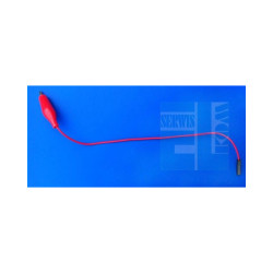 Kabel-zworka 20cm połączeniowy GNIAZDO-KROKODYL /043