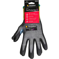 Rękawice robocze rozmiar: 10 materiał: Technologia CRF, Nić z włókna szklanego, HPPE, Nylon, Spandex zastosowanie: