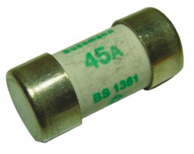 Bezpiecznik 45A 17 x 35mm 250V ac EatonBS1361