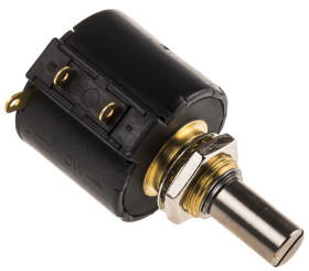 Potencjometr 5kΩ typ Obrotowy Bourns średnica wału 6,35 mm 2W długość wału 20.6mm Montaż panelowy