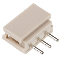 Wtyk PCB 3-pinowe raster: 2.5mm -rzędowe Molex Przewlekany Męski 3.0A 250.0 V.
