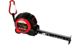 Miara Metrówka Zwijana Taśma 5M 32Mm Mocny Magnes Neodymowy Blokada Zaczep...