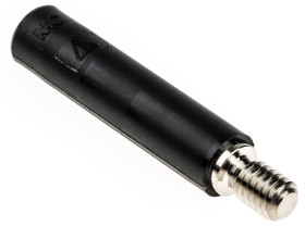 Gniazdo bananowe Żeński Śruba typ Gniazdo bananowe Czarny 32A Staubli rozmiar 4 mm