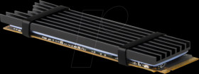 CLR-M2L3 Heat sink for M.2 SSD 2280, 3 mm, black