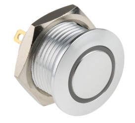 Nasadka przełącznika Chwilowy SPST średnica wycięcia 16mm, montaż panelowy RS PRO