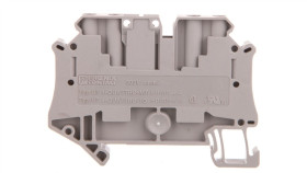 Złączka Szynowa Rozłączalna 4-Przewodowa 4Mm2 Szara Ut 4-Quattro-Tg 3064027...