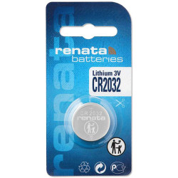 Renata X704450 CR2032 Button Cell 3V 225mAh Lithium 1 Piece