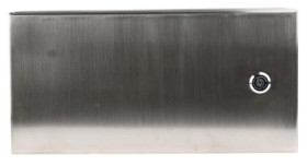 Szafka ścienna rozdzielcza, materiał: Stal nierdzewna typu 304, IP66, 360 x 180 x 150mm, RS PRO