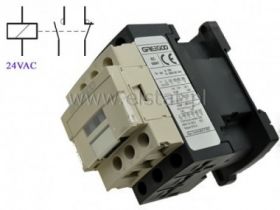 Stycznik cewka: 24Vac ( 3+ 1xNO 1xNC ) 18A 7,5kW