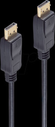 BS10-50055 display port cable 1.2, UHD 4K2K, black, 5m