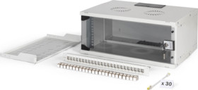 19 inch network kit, 4U, (H x W x D) 240 x 540 x 400 mm, IP20, gray, DN-49200-SET