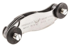 Wskaźnik skoku gwintu, gwint: Jednostki metryczne, l. łopatek: 18, 0.5 mm, 0.75 mm, 1 mm, 1.23 mm, 1.5 mm, 1.75 mm, 2