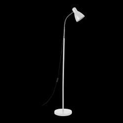 Lampa stojąca podłogowa LAR max 20W E27 155 cm biała LS-1/W