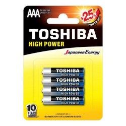 Bateria alkaliczna LR03 / AAA 1,5V HIGH POWER /4szt./
