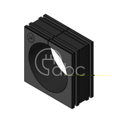 Moduł uszczelniający KT duży, KT 34, z otworem 1x34-35 mm, 41334