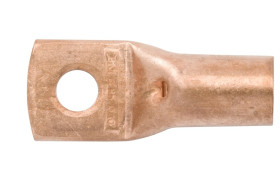 Końcówka oczkowa rurowa 95/M10 miedź niecynowana KN95/10