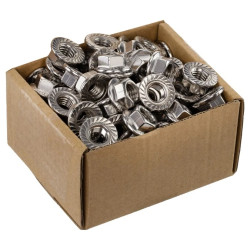 Nakrętka kołnierzowa M10 nierdzewna DIN 6923 /opakowanie100szt/