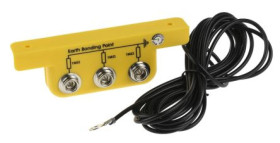 Wspornik uziemiający ESD Tak, RS PRO Zacisk oczkowy