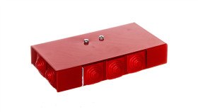 Puszka Instalacyjna Przeciwpożarowa E90 Bezpiecznik 0,375A Pip-2An/0,375A