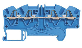 Blok zacisków przelotowych Legrand 0 372 47 372 Niebieski raster: 5 mm 800 V Zacisk sprężynowy ATEX