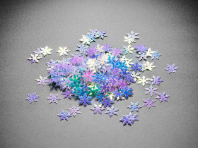 Adafruit Shimmering Snowflake Glitter - 8mm