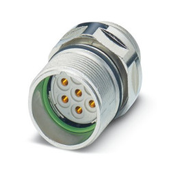 Złącze wielostykowe przemysłowe 9-pinowe M23 Montaż przedni Gniazdo Phoenix Contact