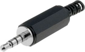 Wtyk JACK FC68124 3.5mm 4 styki /CLIFF/ RoHS