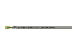Control Cable 0,34 mm2 6 -rdzeniowy Ekranowany 22 AWG AWG Sterowanie