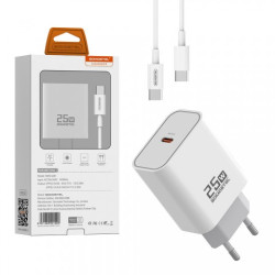 LAD.SIEC.25W USB-C + KABEL USB-C 3A